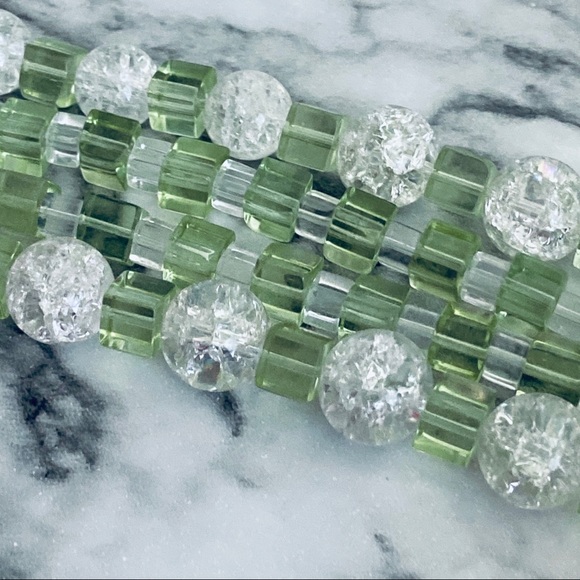 Elegant green set - Picture 3 of 4